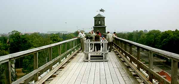 Blick vom Gradierwerk