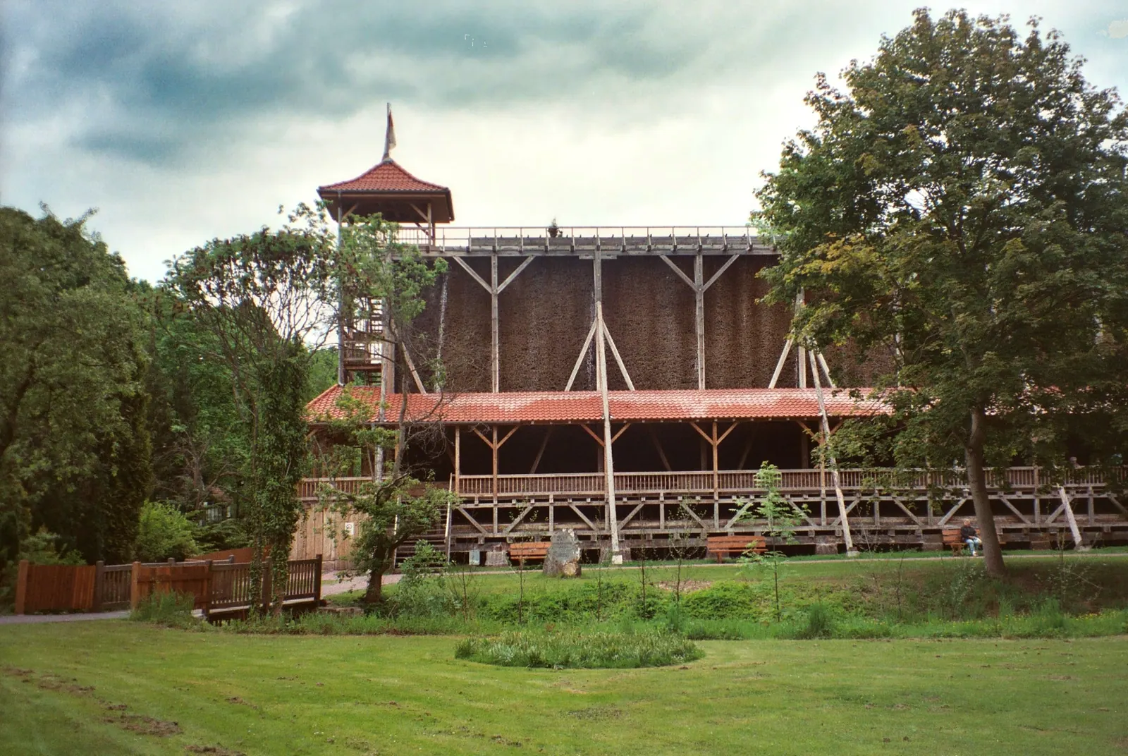 Das Gradierwerk im Kurpark